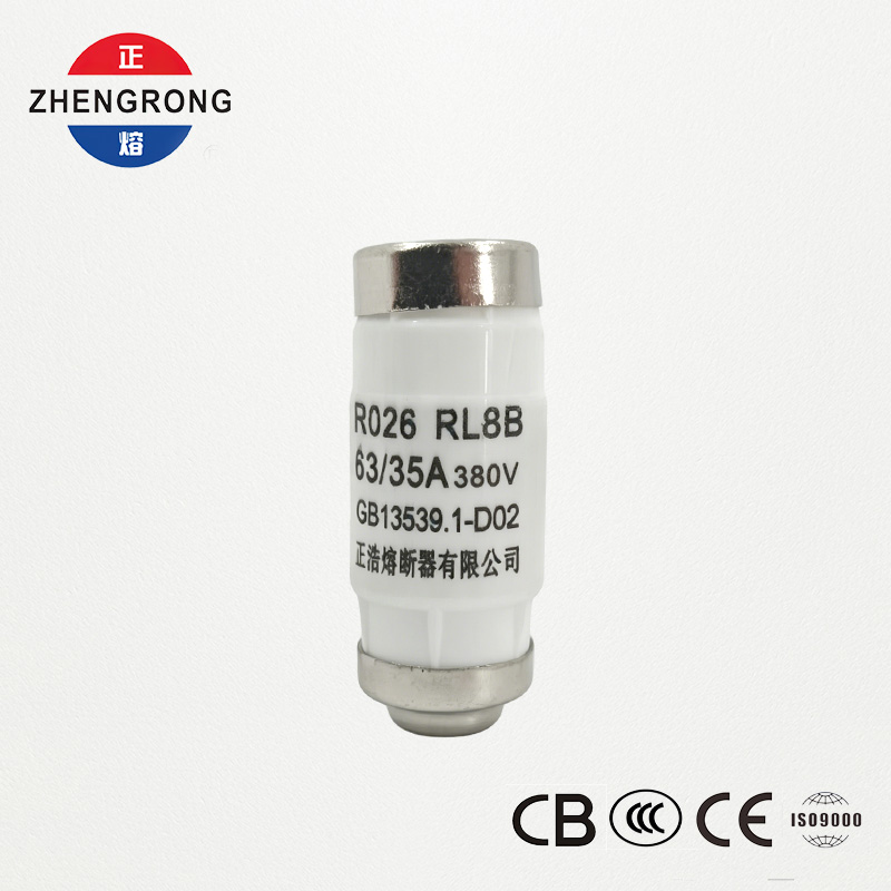 RL8B R026 35A 380V D02 فيوز أسطواني