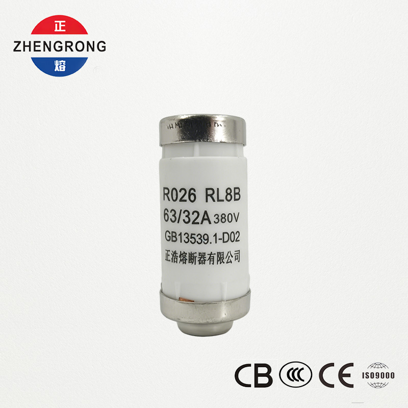 RL8B R026 380V فيوز | 32A/63A D02 قياسي