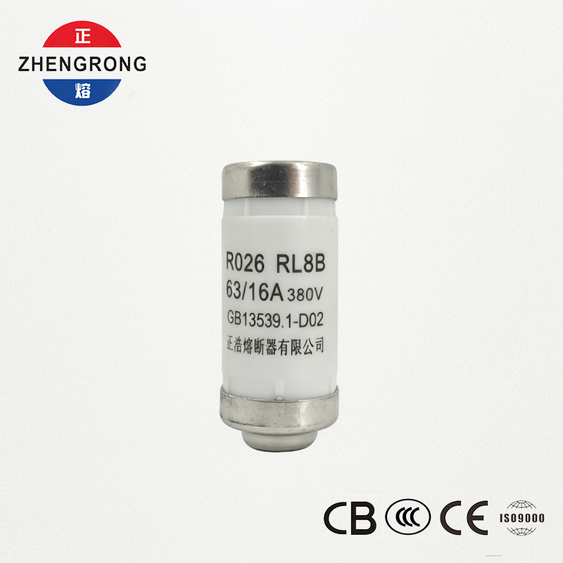 RL8B R026 D02 فيوز 16A/63A 380V | GB13539.1