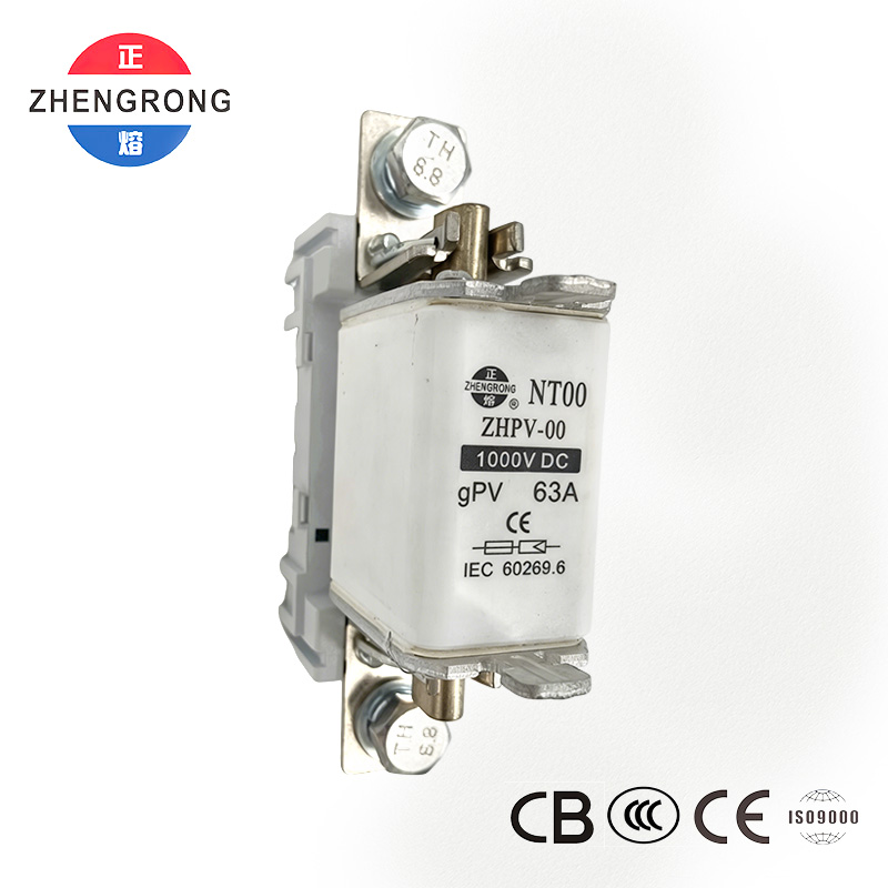 ZHPV-00 63A 1000V DC حماية الصمامات الكهروضوئية - معتمد من CE
